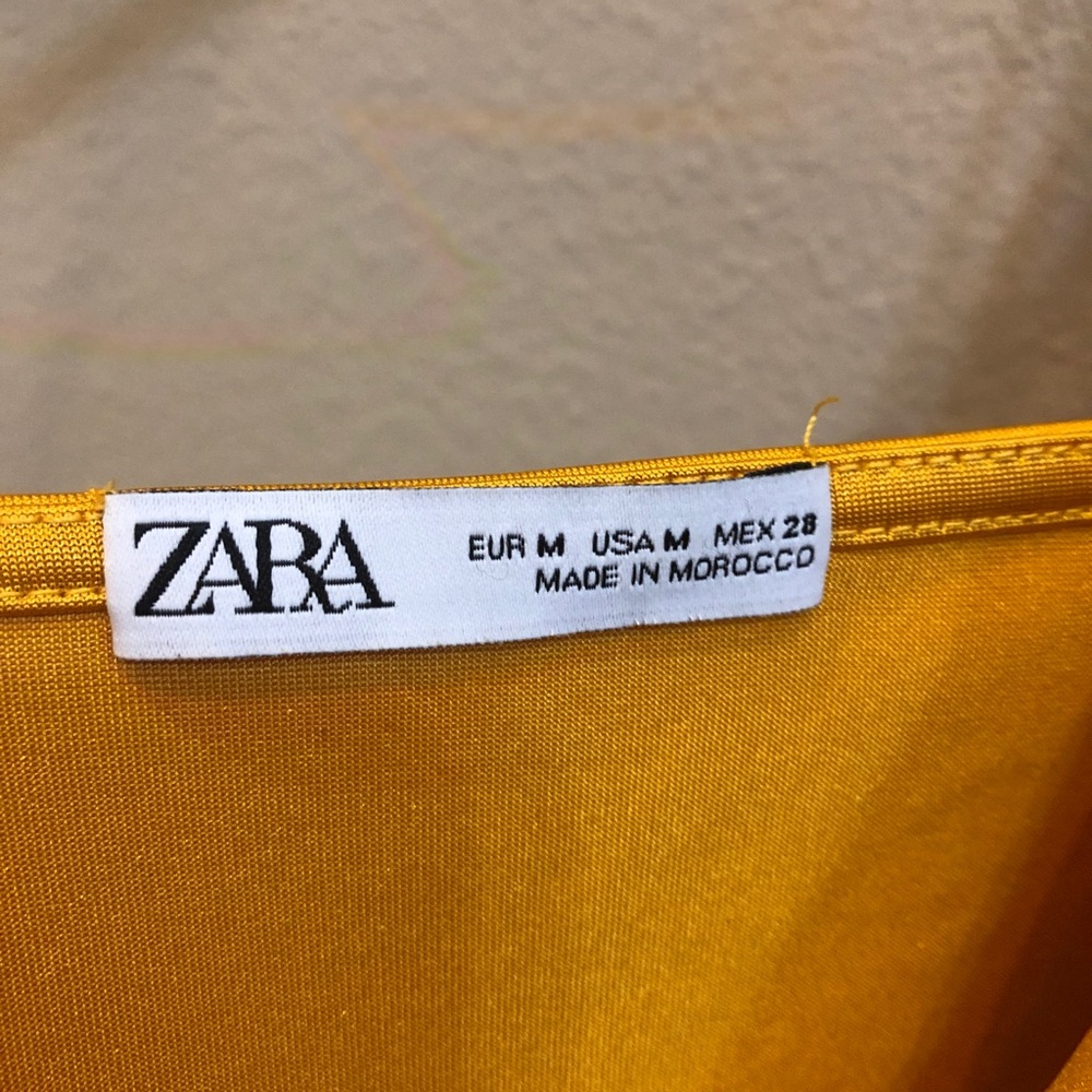 Yellow Zara Nighttime Top - Picture 6 of 6